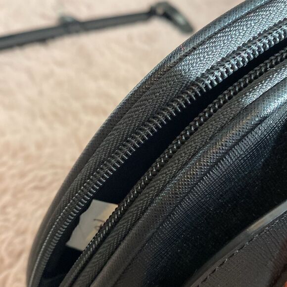 Disney Lounge-fly Minnie Mouse Satchel Handbag Black Red Bow Rare - Picture 10 of 12